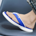 Miniatyrbild 5 av 5: Herrflip-flops stringtrosor Sandaler Komforttofflor för stranden 3C8128 Blue 41