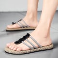 Miniatyrbild 5 av 5: Herrsandaler Mode Casual Andas strandskor hgq223 Gray 43
