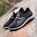 Miniatyrbild 5 av 5: Sommar Mesh Män Skor Lättvikts Sneakers Herr Mode Casual Walking Skor 2G107 Black 41