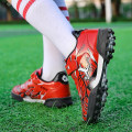 Miniatyrbild 4 av 5: Fotbollsskor för barn Halkfria fotbollsskor Klossar Gräs Fotbollssneakers Yj2259 Red 39