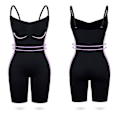 Miniatyrbild 4 av 4: Bantningsbälte Magformare Korrigerande underkläder Waist trainer Kroppsformare Shapewear Butt Lifter Reductive Strip Kvinna,brun M L
