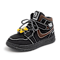 Miniatyrbild 1 av 5: Sneakers för barn Andas Pojkar Flickor Skateboard Skor Löparskor 02 Black 34