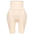 Miniatyrbild 1 av 5: Falska rumpor Kvinnor Butt Lifter Control Trosor Body Shaper Pad Foam Vadderad Hip Enhancer Kalsonger Kvinnliga Shapewear Byxor,beige M