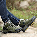 Miniatyrbild 5 av 5: Vandringsskor för herr Andas Sneakers Halkfria utomhusskor 3100 Green 36