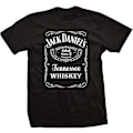 Miniatyrbild 5 av 5: Jack Daniels Daniel's Label T-shirt för män M