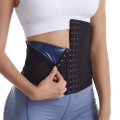 Miniatyrbild 2 av 5: Bastu Korsett Waist trainer Pärmar Shapers Slimming Bälte Underkläder Mage Slida Kroppar För Kvinnor Body Shaper Shapewear,blå 02 XXL 3XL