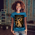 Miniatyrbild 2 av 3: Spiral flicka dansmusik Kvinnor Royal T-shirt S