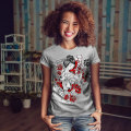 Miniatyrbild 2 av 3: Girl Flower Power T-shirt för kvinnor S