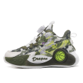 Miniatyrbild 2 av 5: Basketskor för pojkar Mode Halkfria sneakers Sportskor som andas 3B2301 Gray 39