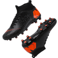Miniatyrbild 2 av 5: Fotbollsskor för män Halkfria fotbollsskor Klossar Gräs Fotbollssneakers 888B Black 45