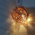 Miniatyrbild 2 av 3: 10led batterilåda trådkula strängljus (1,5 M) (guld)