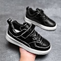 Miniatyrbild 4 av 5: Sneakers som andas löparskor Mode Pojkar Flickor Sportskor 2L1901C Black 34
