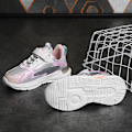 Miniatyrbild 3 av 5: Barn Sneakers Andas löparskor Mode Pojkar Flickor Sportskor 3Au8909 Pink 34