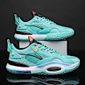 Miniatyrbild 2 av 5: Basketskor för män Mode Halkfria sneakers Sportskor som andas Yj2199 Cyan 41