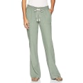 Miniatyrbild 1 av 3: Dambyxor i bomullslinne Beach Pant green L