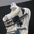 Miniatyrbild 5 av 5: Barnskor Dämpande halkfria sneakers Löparskor för pojkar Frh3507 White 31