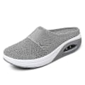 Miniatyrbild 2 av 2: Vuxen luftkudde Promenadskor Andas Casual Mesh Slip On Walking Skor för utomhus inomhus Nytt 26 Gray 41