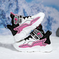 Miniatyrbild 4 av 5: Barn Sneakers Andas löparskor Mode Pojkar Flickor Sportskor 3Azr2917 Pink 34