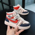 Miniatyrbild 2 av 5: Barn Sneakers Andas Pojkar Flickor Skateboard Skor Löparskor T36 Red 32