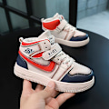 Miniatyrbild 2 av 5: Barn Sneakers Andas Pojkar Flickor Skateboard Skor Löparskor T36 Red 33