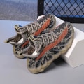 Miniatyrbild 3 av 5: Pojkar Flickor Sneakers Andas löparskor Mode Barn Sportskor A2859 Khaki 37