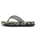 Miniatyrbild 2 av 5: Flip-flops herrtrosor Sandaler Komforttofflor för stranden 3Cx1667 Green 44