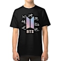 Miniatyrbild 1 av 5: Bts Colored W/ Signatures T-shirt kläder L