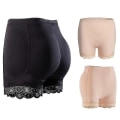Miniatyrbild 4 av 4: Dam Body Shaper Vadderad Butt Lifter Trosa Butt Hip Enhancer Fake Hip Shapwear Trosor Push Up Trosor Booty Shorts Underkläder,svart 5XL