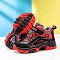 Miniatyrbild 2 av 5: Pojkar Flicksneakers Andas löparskor Barn Vinter bomullsskor 558 Red 38