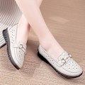 Miniatyrbild 4 av 5: Kvinnors casual Andas Loafers Mode sjuksköterskeskor 2D6597-1 Beige 40