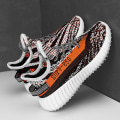 Miniatyrbild 2 av 5: Sneakers som andas löparskor Mode Pojkar Flickor Sportskor 3A9906 BlackOrange 36