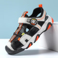 Miniatyrbild 5 av 5: Barnsandaler Mode Halkfria strandskor Pojkar Flickor Anti-kollision cap Tofflor Tx899 Orange 29
