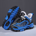 Miniatyrbild 4 av 5: Pojkar Flickor Vandringsskor Andas Sneakers Halkfria vinterskor för barn 1205 Blue 30