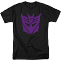 Miniatyrbild 1 av 5: Svart Decepticon Logo Transformers T-shirt S