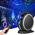 Miniatyrbild 3 av 4: Star Projector Night Light med Bluetooth musikhögtalare &amp; Fjärrkontroll för Inredning sovrum, hem