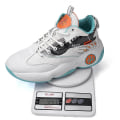Miniatyrbild 4 av 5: Basketskor för män Andas Sneakers Löparskor 3Aha502 WhiteOrange 43