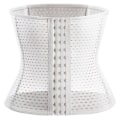 Miniatyrbild 2 av 5: Korsettbälte för kvinnor i waist trainer : Underkläder Sport Mage Control Long Torso Shapewear WHITE L