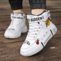 Miniatyrbild 5 av 5: Pojkar Snow Boots Vinter Vattentät Antisladd Boots Sneakers Outdoor Skor för barn M9 White1 38