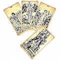 Miniatyrbild 2 av 5: The New Tarot Collection Cards Klassiska brädspel Fantasifullt Oracle Divination Desk-spel med pdf-guidebok78st Tt111