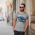 Miniatyrbild 3 av 3: Dolphin Smile Cute Men T-shirt 3XL