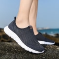 Miniatyrbild 2 av 5: Vulcanize Skor Herr Sneakers Andas Herr Casual Halkfria Loafers för män 2G2036 Blue 43