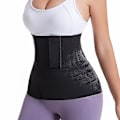 Miniatyrbild 3 av 4: Waist trainer för kvinnor Snatch Me Up Bandage Wrap Lumbal Midjestöd Bälte Justerbar Mage Midje Wrap För Dam Allmänt, 13cm Uppgradering 3m