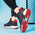 Miniatyrbild 4 av 5: Barn Pojkar Flickor Sneakers Löparskor som andas Mode Sportskor 3A8802 BlackRed 38