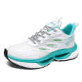 Miniatyrbild 1 av 5: Sneakers för män Löpartennisskor Lättviktsventilerande Sport Athletic 3Cf602 WhiteCyan 44