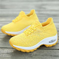 Miniatyrbild 4 av 5: Dam Super Light Sneakers Tenis Feminino Dam Wedge Andas Running Mesh 2G1862 Red 40