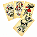 Miniatyrbild 4 av 5: 2020 The Antique Anatomy Tarots Deck Full English Divination Oracle Cards Pdf Guidebook44st Ts80