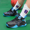 Miniatyrbild 5 av 5: Basketskor för barn Mode Pojkar Flickor Sneakers Sportskor som andas 2Lk028 BlackBlue 34