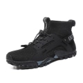 Miniatyrbild 1 av 5: Vandringsskor för män Trailrunning Skor Halksäkra Fitness Promenad Jogging Sneakers 3Cw25 Black 42