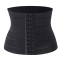 Miniatyrbild 1 av 5: Waist trainer Korsett Top Body Shaper Slimming Bälte Korsett Damer Shapewear Mage Postpartum Mage Korrigerande Modellering Strap,svart 01 XL