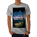 Miniatyrbild 1 av 2: Golden Gate La Photo Men Grå-skjorta XL